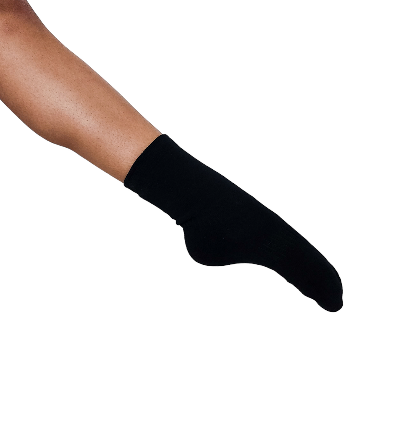 2 pairs for $12 Black Dance Sockz dance socks