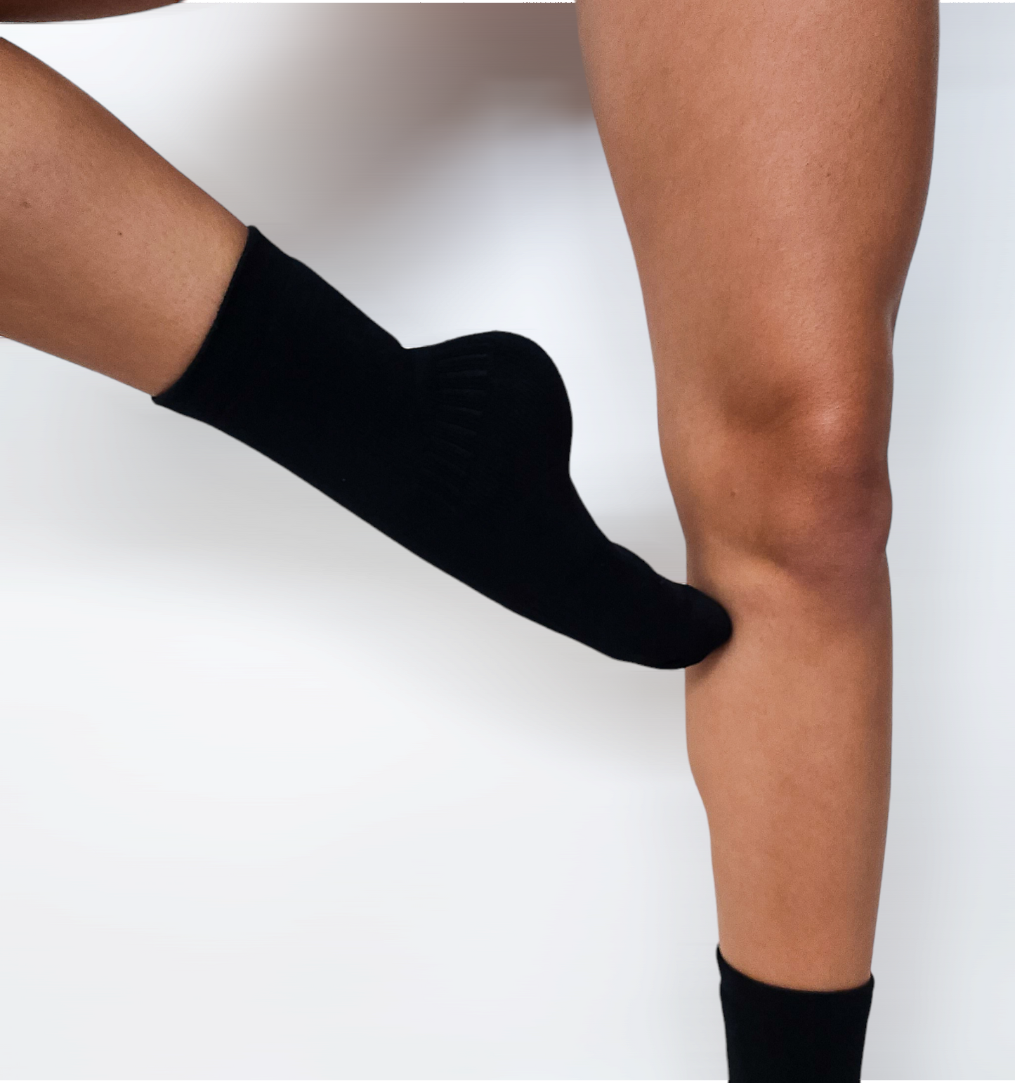 2 pairs for $12 Black Dance Sockz dance socks